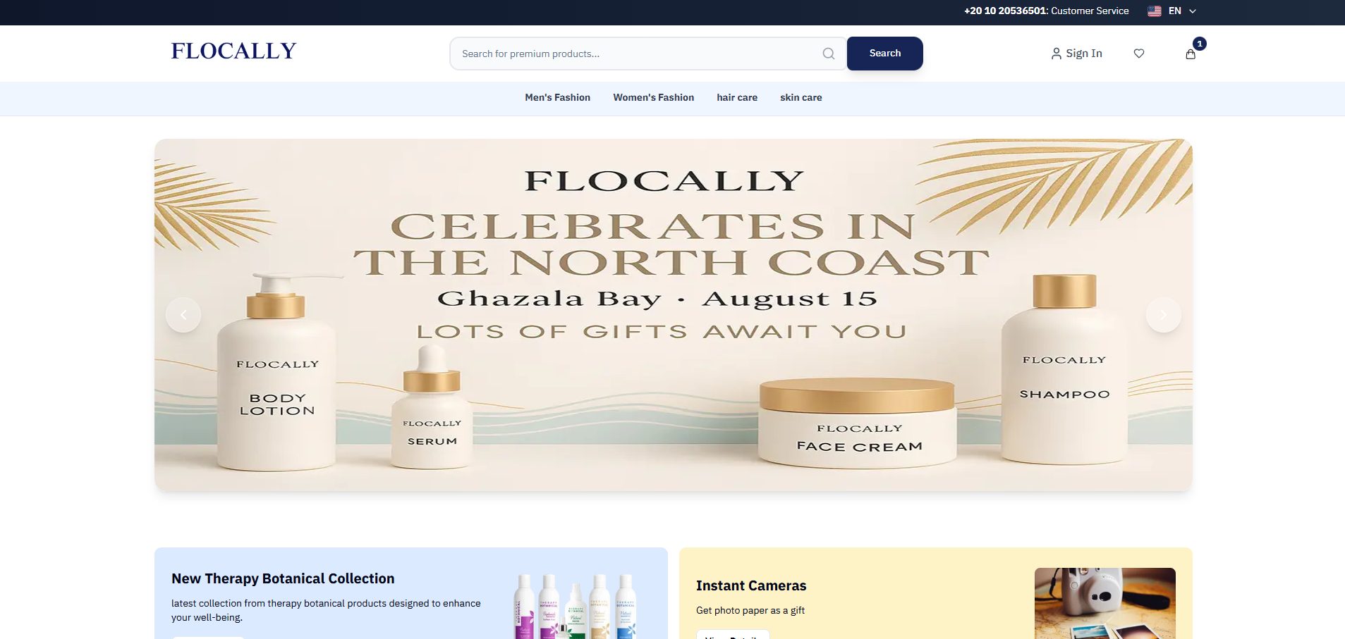 Flocally - Premium Egyptian E-Commerce Platform